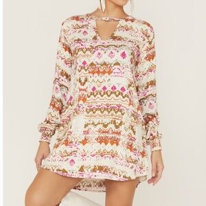SHYANNE Southwestern Shift Dress